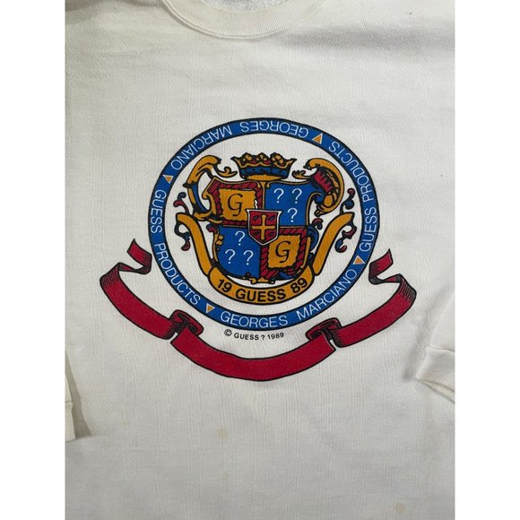 Vintage Rare 1989 Medium Guess Sweatshirt 80s sweater - Picture 2 of 4